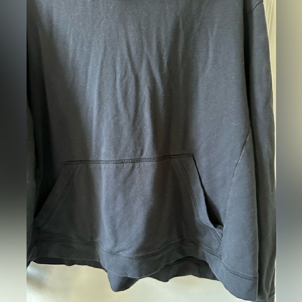 All In Motion‎ Activewear Cropped Boxy Stretch Black Hoodie size 1X - Picture 5 of 8